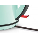 Bosch TWK7502 electric kettle 1.7 L 2200 W Grey, Turquoise