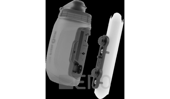 Fidlock Twist Bottle 450 + Bike Base clear black