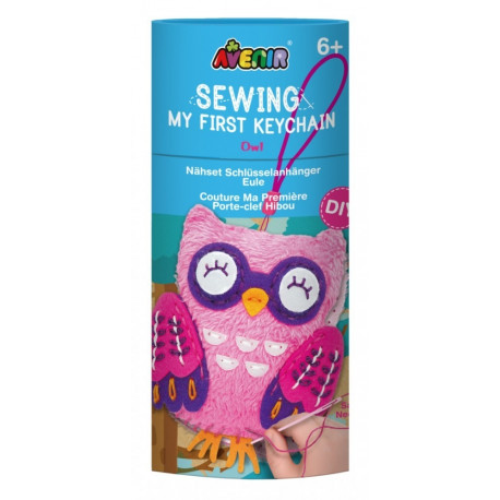 Keychain sewing - Owl