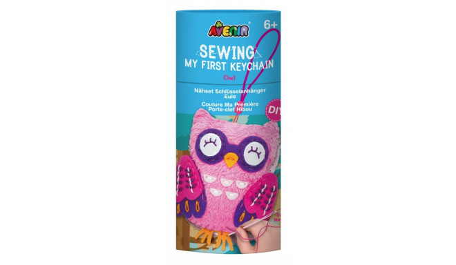 Keychain sewing - Owl