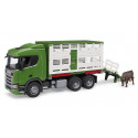 Vehicle Scania Super 560R Container with a cow figure