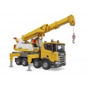 Vehicle Scania Super 560R Truck with crane Liebherr