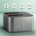 ADSA-DC docking station SATA 2.5/3.5 2x HDD/SSD