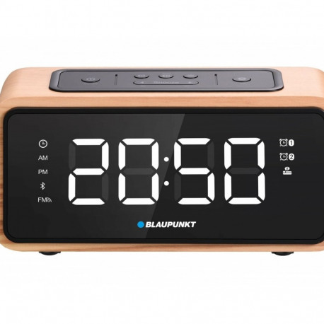 Here is a descriptive summary and list of features for the Clock Radio CR65BT:
