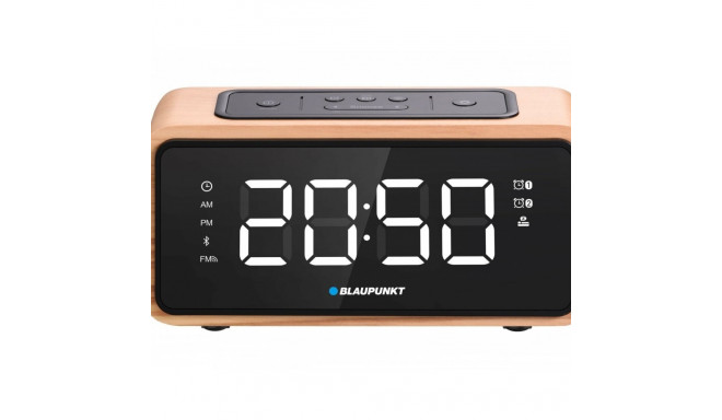 Here is a descriptive summary and list of features for the Clock Radio CR65BT:
