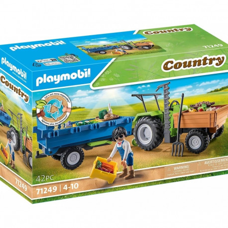 71249 saagikoristustraktor haagisega