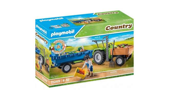 71249 saagikoristustraktor haagisega