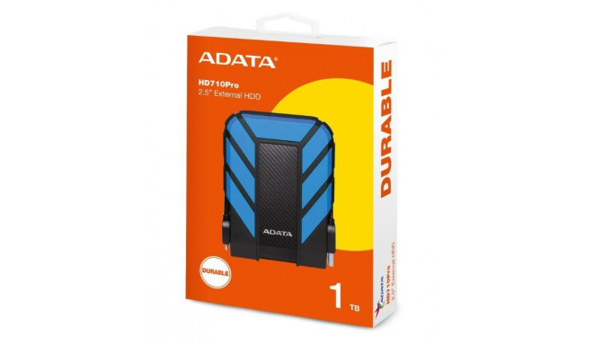 Adata väline kõvaketas 1TB DashDrive Durable HD710 2.5" USB 3.1, sinine