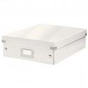Hoiukarp kokkupandav Leitz WOW Organiser Click&Store valge, Medium 281x100x370mm, 2-4 jaotust, lam.k