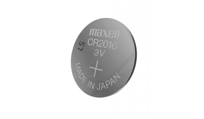 MAXELL patarei Specialist CR2016, 5 tk.