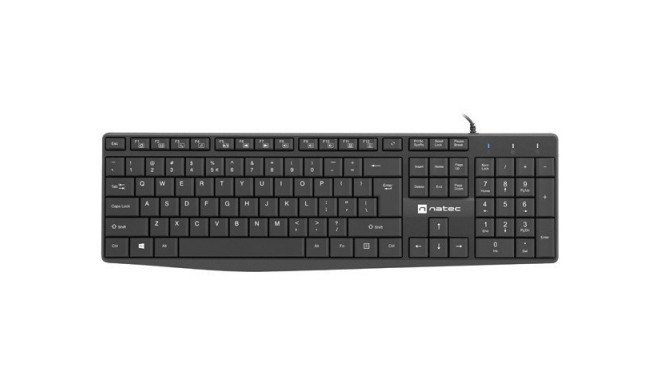 NATEC KEYBOARD NAUTILUS US SLIM