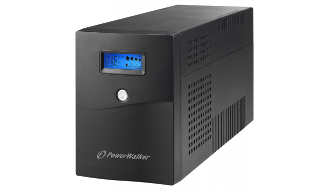 PowerWalker VI 3000 SCL FR liin-interaktiivne 3 kVA 1800 W 4 AC pistikupesa