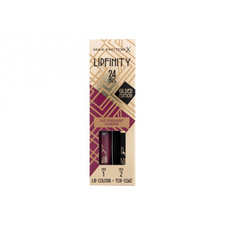 Max Factor Lipfinity 24HRS Lip Colour (4ml) (105 Radiant Charm)