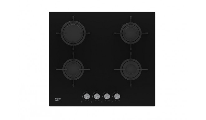 Beko HILG 64220 S must integreeritud gaasipliit 4 tsooni