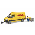 BRUDER 1:16 delivery van MB Sprinter DHL with