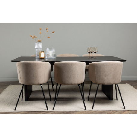 Söögitoa komplekt Vail&Berit 6 tooli