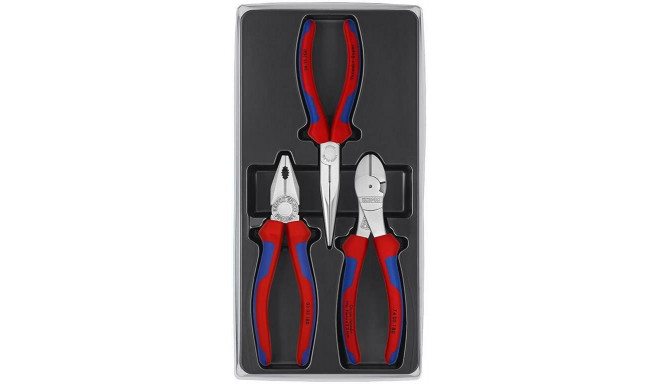 KNIPEX PLIERS SET 3 pcs. FOR SERVICE WORK 0305180/2615200/7405180