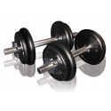 Cast iron weight dumbbells set with case TOOR