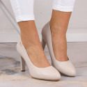 Sergio Leone W SK3AR pumps, light gray (36)