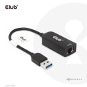 CLUB3D USB 3.2 Gen1 Type A to RJ45 2.5Gbps Adapter