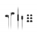 Lenovo 4XD1J77351 headphones/headset Wired In-ear Office/Call center USB Type-C Black