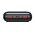 Baseus akupank Bipow Pro 20 000mAh Quick Charge PD 22,5W, must (PPBD040301)