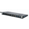 I/O ADAPTER USB-C TO HDMI/USB3/9IN1 A-CM-COMBO9-02 GEMBIRD