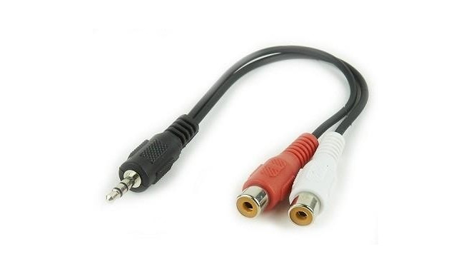 CABLE AUDIO 3.5MM TO 2RCA/SOCKET CCA-406 GEMBIRD