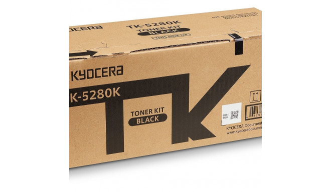 "Kyocera Toner TK-5280K Schwarz bis zu 13.000 Seiten gem. ISO/IEC 19798"