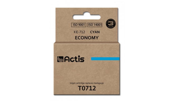 Actis KE-712 ink (replacement for Epson T0712/T0892/T1002; Standard; 13.5 ml; cyan)