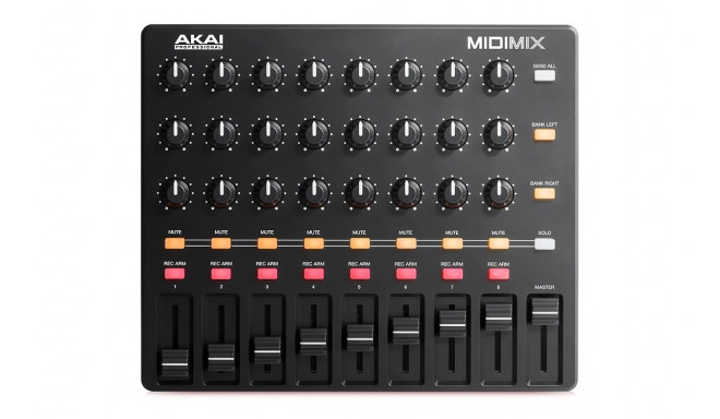 AKAI MIDIMIX Mixer/DAW Controller USB Black