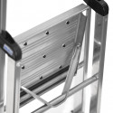 Krause ladder Safety Folding, silver