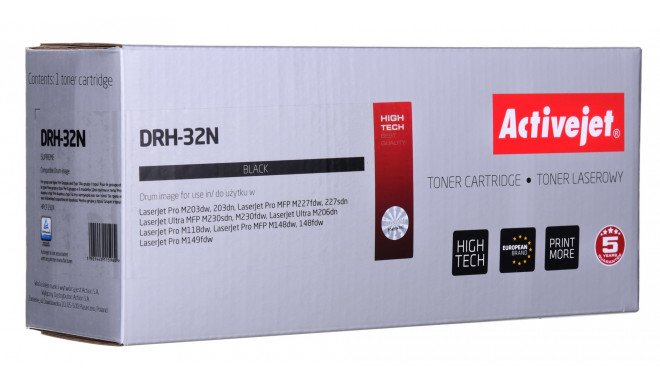 Activejet DRH-32N trummel (asendus HP 32A CF232A; Supreme; 23000 lehekülge; must)