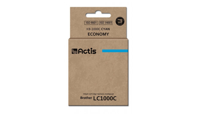 Actis KB-1000C Ink (Replacement for Brother LC1000C/LC970C; Standard; 36 ml; cyan)