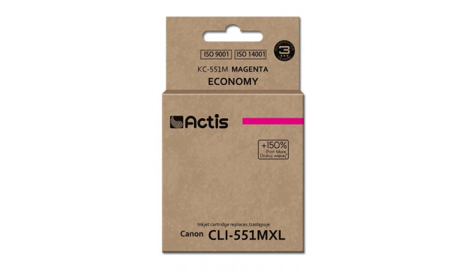 Actis KC-551M tint (asendus Canon CLI-551M; standard; 12 ml; magenta)