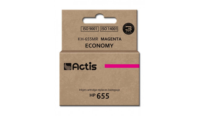 Actis KH-655MR tindikassett (asendus HP 655 CZ111AE; standard; 12 ml; magenta)