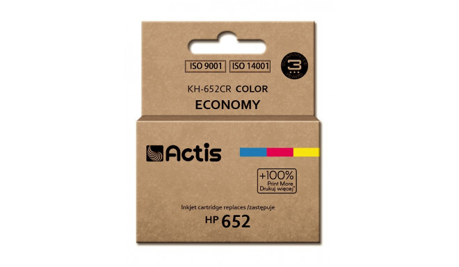 Actis KH-652CR tint (asendus HP 652 F6V24AE; standard; 15 ml; värviline)