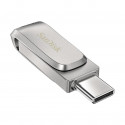 SanDisk mälupulk Ultra Dual Drive Luxe 256 GB USB Type-A / USB Type-C 3.2 Gen 1 (3.1 Gen 1)