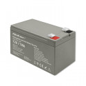 Qoltec battery AGM 12V 7Ah max 105A Security