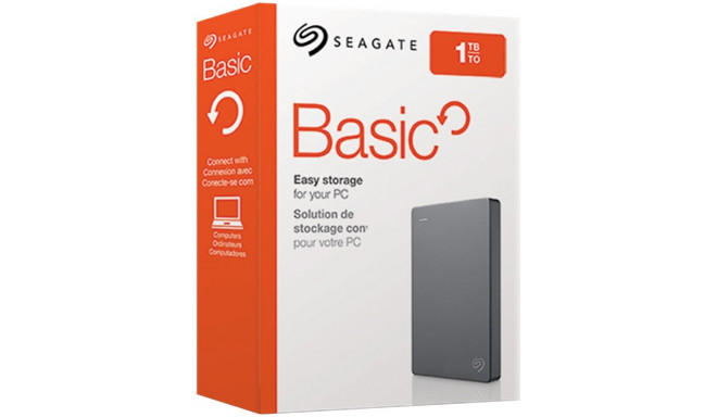 Seagate väline kõvaketas Basic 2.5" 1TB USB 3.0
