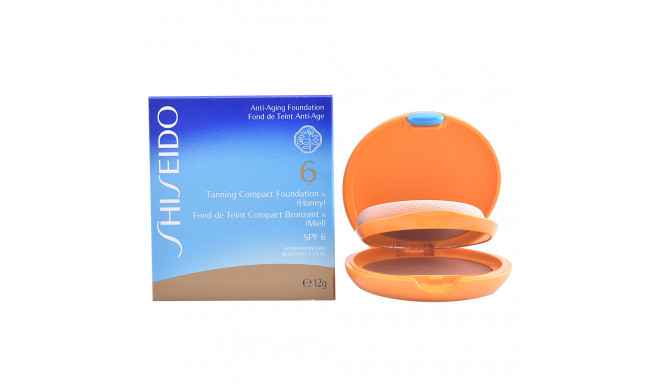 SHISEIDO TANNING compact foundation SPF6 #honey