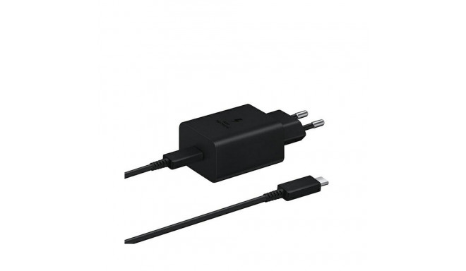 Samsung wall charger 45W UBS-C + USB-C cable black ean 8806092861473