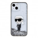 Karl Lagerfeld case for iPhone 15 6,1" KLHCP15SLKKNSK transparentna hardcase Liquid Glitter Ikonik Karl Lagerfeld case for iPhone 15 6,1" KLHCP15SLKKNSK transparentna hardcase Liquid Glitter Ikonik