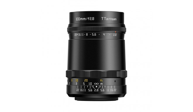 TTArtisan 100mm f/2.8 Bubble Bokeh objektiiv M42