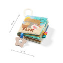 BabyOno FARM Sensory book, 1512