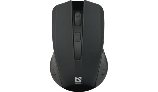MOUSE DEFENDER ACCURA MM-935 RF BLACK OPTICAL 1600DPI 4P