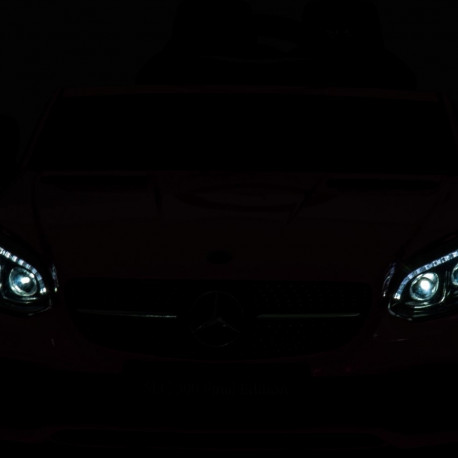 Mercedes BENZ akuauto SLC300 Cabrio helid tuled pult, valge