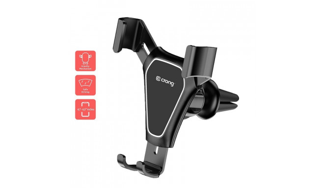 A car holder is a device designed to securely hold a smartphone, GPS, or tablet whi