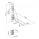 Bicycle wall mount Maclean MC-471