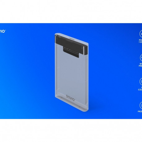Väline HDD/SSD korpus AK-66 USB 3.0 2.5
